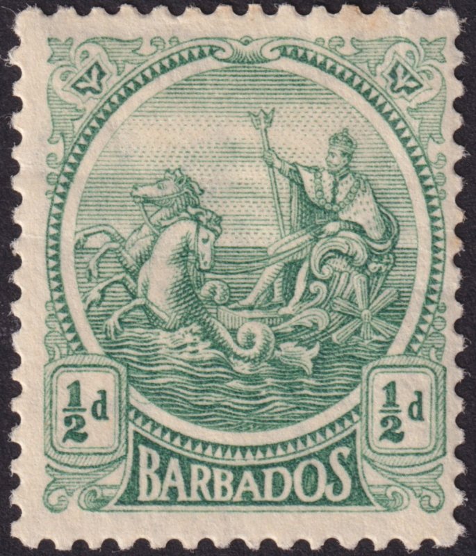 Barbados 1921 #152-161 vf mh vf (Set of 9)