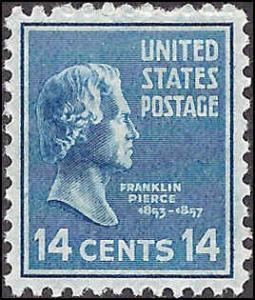 819 Mint,OG,NH... SCV $1.00