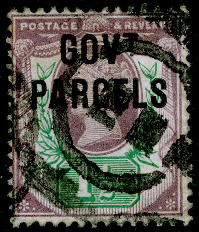 SGO65, 1½d dull purple & green, USED. Cat £25.