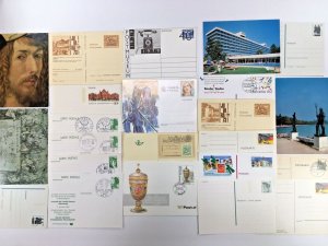 24 Postcards, never used, from European Countries & 1 USA