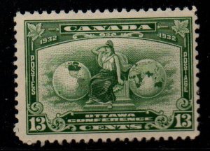 Canada Sc 194 1932 13 c Britannia stamp mint NH