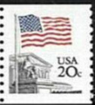 US Stamp #1895 MNH - Flag Over the Supreme Court Coil Single