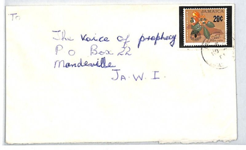 JAMAICA Cover *BROADGATE* CDS 1981 Mandeville Religion/Radio XJ117