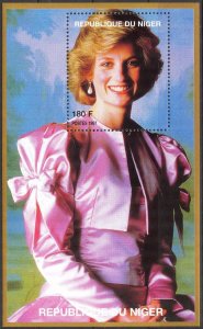 Niger 1998 Princess Diana (3) S/S MNH