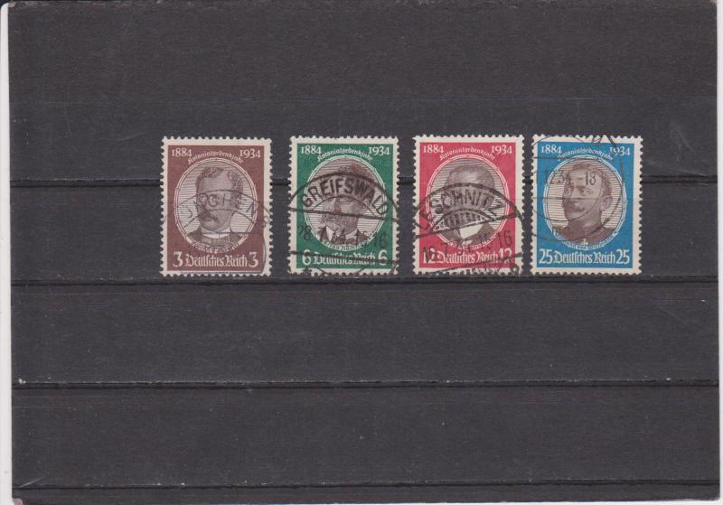 Germany 432-435 Great Cancels