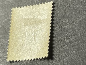 GIBRALTAR # 10-MINT/HINGED---SINGLE---ROSE---1887