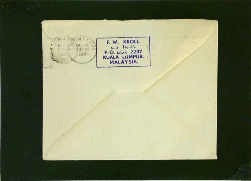 Malaysia 1965 Cover to USA - Z2061