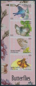 [108929] Carriacou & Petite Martinique 2014 Insects butterflies Mini sheet MNH