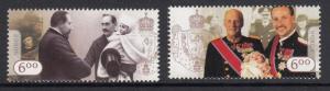 Norway 2005 Scott #1452-#1453 Set of 2 Centenary Royal House