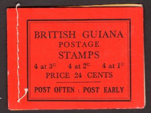 British Guiana 1945-9 SG SB 9e, VF, cat. £90.00