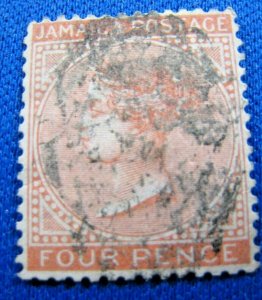 JAMAICA 1883 - SCOTT # 22a  USED               (J1)