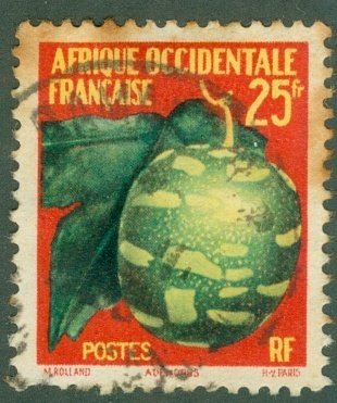 FRENCH WEST AFRICA 80 USED BIN$ 1.00
