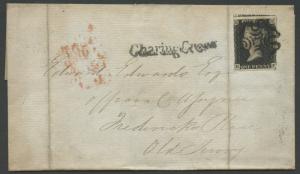 1841 GB #1 ON FOLDED LETTER BS2646