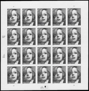 PCBstamps   US #3943 Sheet $7.40(20x37c)Greta Garbo, MNH, (3)