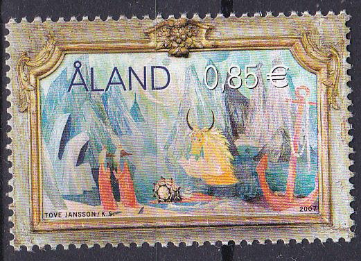 Finland-Aland Isls. 261 MNH 2007 Painting