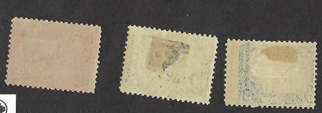 #397, 398, 399, 400, 400a Full Set, Mint H, 398 NH