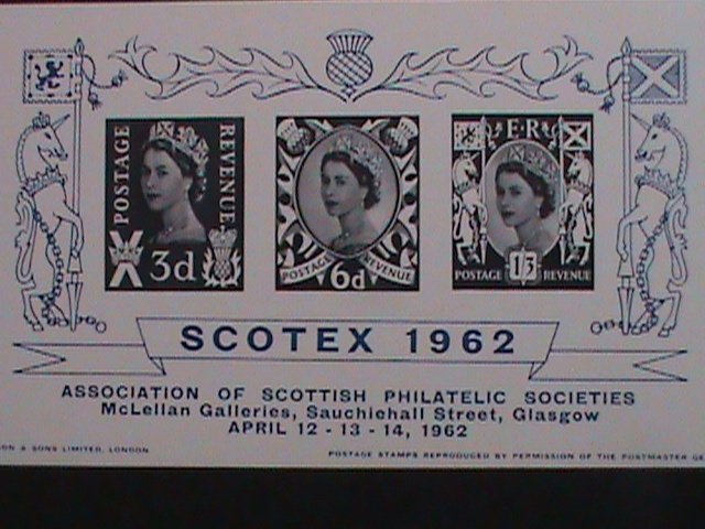 GREAT BRITIAN-1962- REMEMBER ALWAYS-QUEEN ELIZABETH II MNH IMPERF -S/S VF