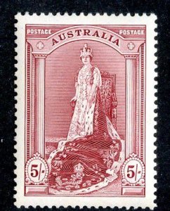 1938 Australia Sc #177 MVLH* cv.$9.75 ( 365 Australia )