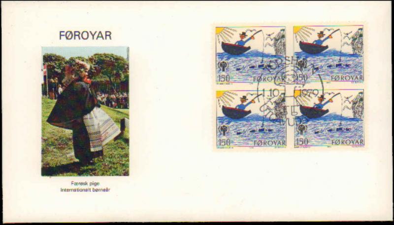 Faroe Islands, Worldwide First Day Cover