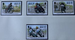 ISLE OF MAN 1996 T.T. MOTORCYCLE RACES SG703/706  MNH ..SEE SCAN