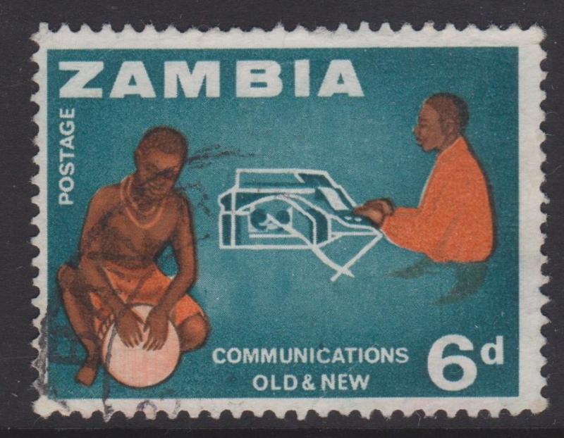 Zambia 1964 Sc#9 Used