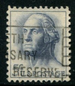 1213 US 5c Washington, used