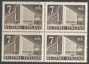 FINLAND 219A MNH BLOCK OF 4 788F-3