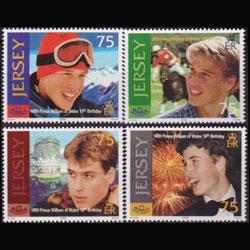 JERSEY 2000 - Scott# 958-61 Prince William Set of 4 NH