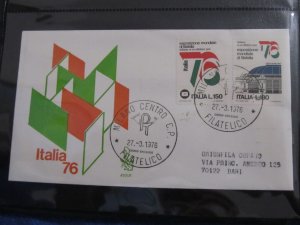 Italy 1976 FDC LR121F4-