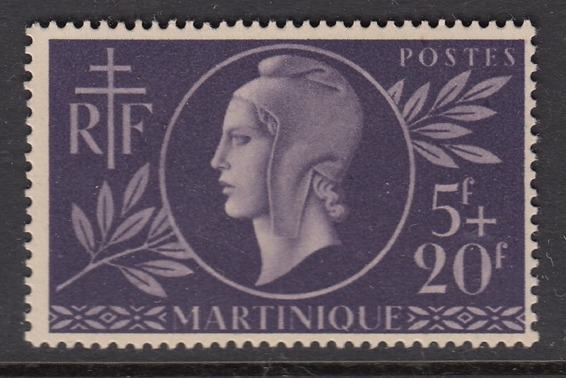 Martinique B11 Red Cross mnh
