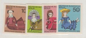 Germany - Berlin Scott #9NB57-9NB60 Stamp - Mint Set