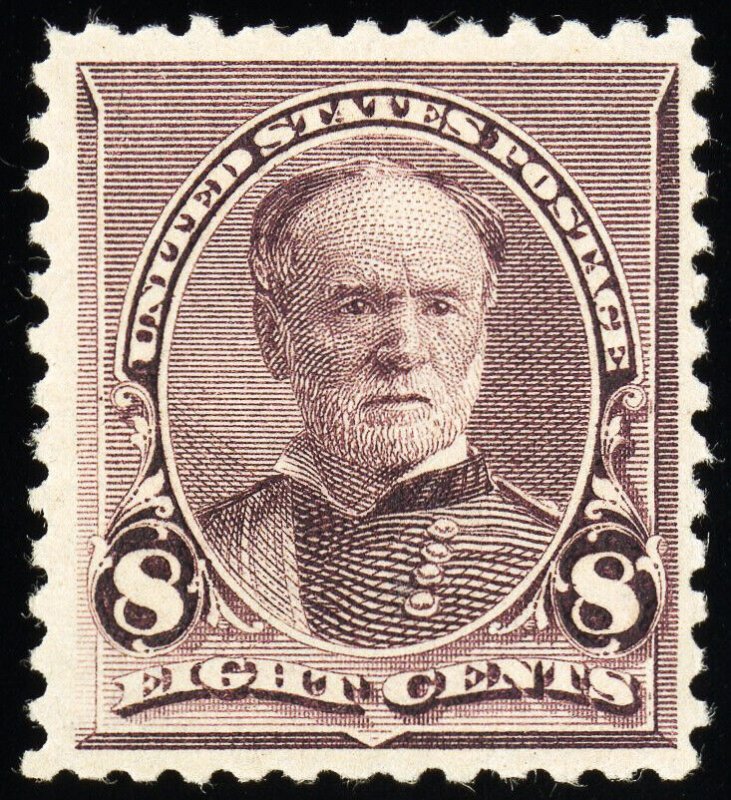 US Stamps # 225 MLH VF Fresh