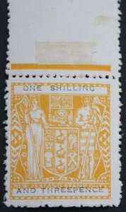 New Zealand 1955 One Shilling and Three Pence Arms SG F192 u/mint