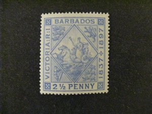 Barbados #79 mint hinged  a22.7 5018