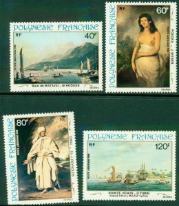 FRENCH POLYNESIA C187-90 MNH CV $9.10 BIN $5.00