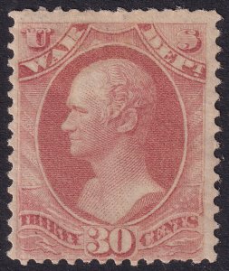 #O92 Mint OG, F-VF (CV $130 - ID49289) - Joseph Luft