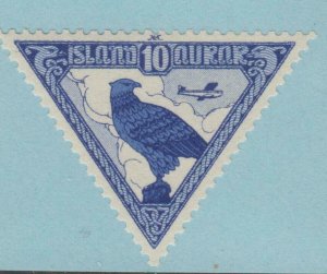ICELAND C3 AIRMAIL  MINT NEVER HINGED OG ** NO FAULTS EXTRA FINE! - IHI