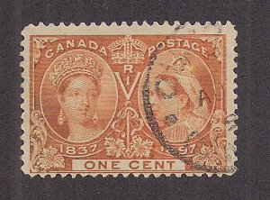 CANADA SC# 51   F/U  1897