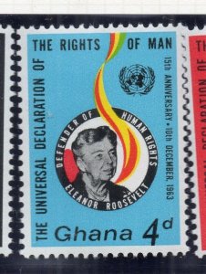 Ghana 1963 Early Issue Fine Mint Hinged 4d. NW-167948