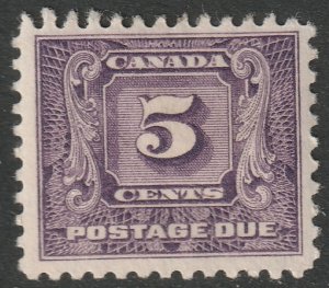 Canada J9 postage due MH