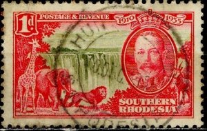 Southern Rhodesia; 1935: Sc. # 33: Used Single Stamp