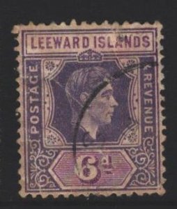 Leeward Islands Sc#110 Used - crease