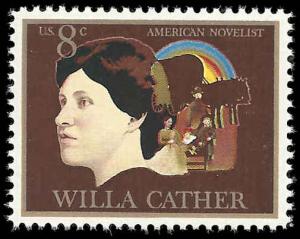 # 1487 MINT NEVER HINGED WILLA CATHER XF+
