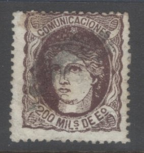Spain Scott 168 used