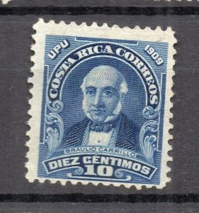 Costa Rica 1907 Early Issue Fine Mint Hinged 10c. NW-231973