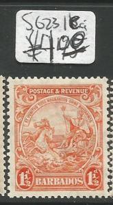 Barbados SG 231d MOG (3ciq) 