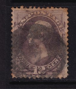 1870 Henry Clay Sc 151 used 12c dull violet CV $200 (P2