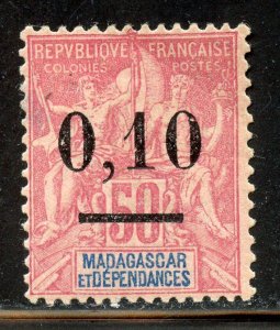 Madagascar # 53, Mint Hinge.