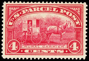 U.S. PARCEL POST Q4  Mint (ID # 108040)