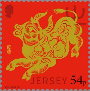 Jersey 2021 MNH Stamp Year of the Ox Chinese New Year Zodiac